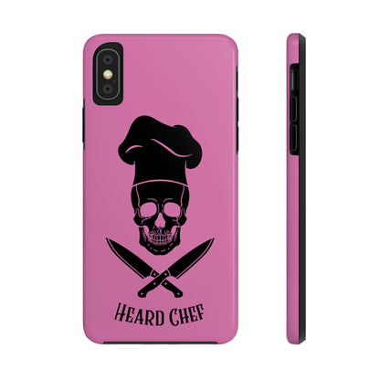 Heard Chef Skull Pink Phone Case iPhone Samsung Galaxy
