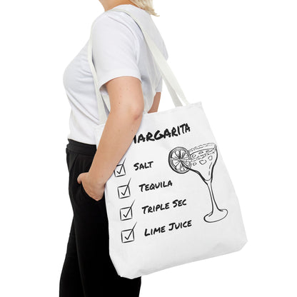 Margarita Tote Bag Black Graphic