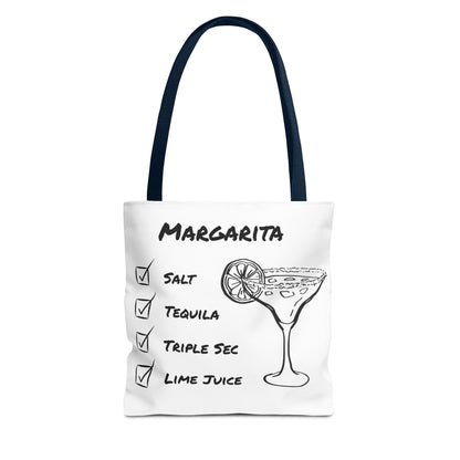 Margarita Tote Bag Black Graphic