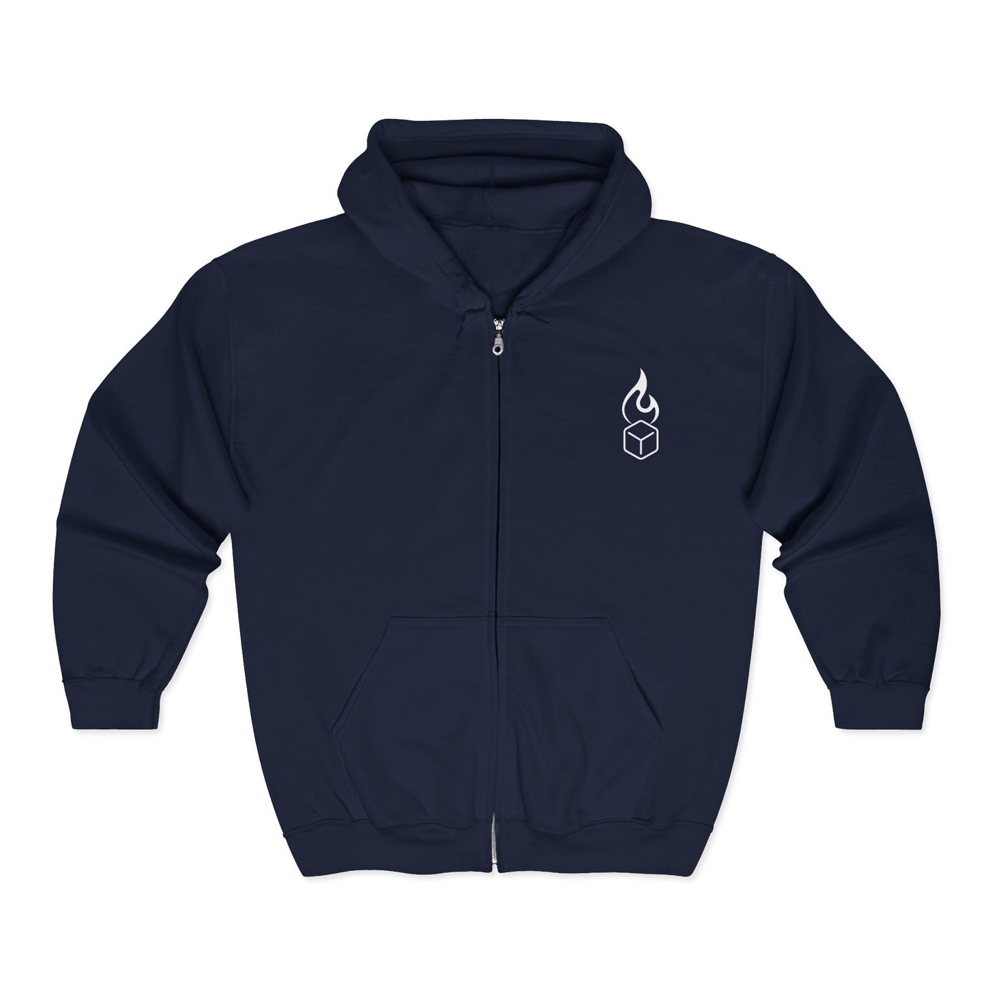 Heard Chef Skull Zip Hoodie