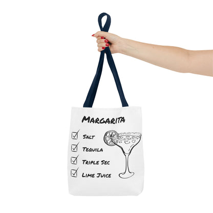 Margarita Tote Bag Black Graphic