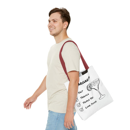 Margarita Tote Bag Black Graphic