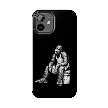 Phone Case Long Shift Bigfoot Black iPhone Samsung Galaxy