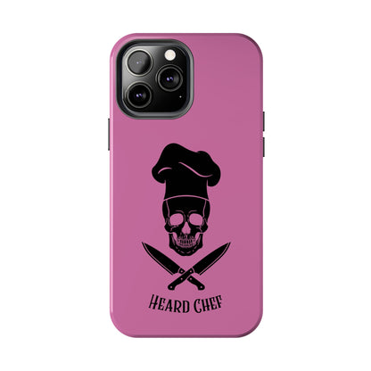Heard Chef Skull Pink Phone Case iPhone Samsung Galaxy