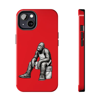 Phone Case Long Shift Bigfoot Red iPhone Samsung Galaxy