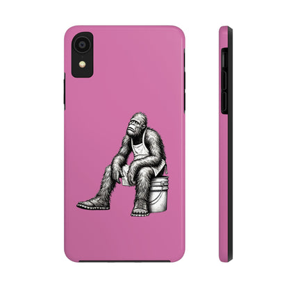 Phone Case Long Shift Bigfoot Pink iPhone Samsung Galaxy